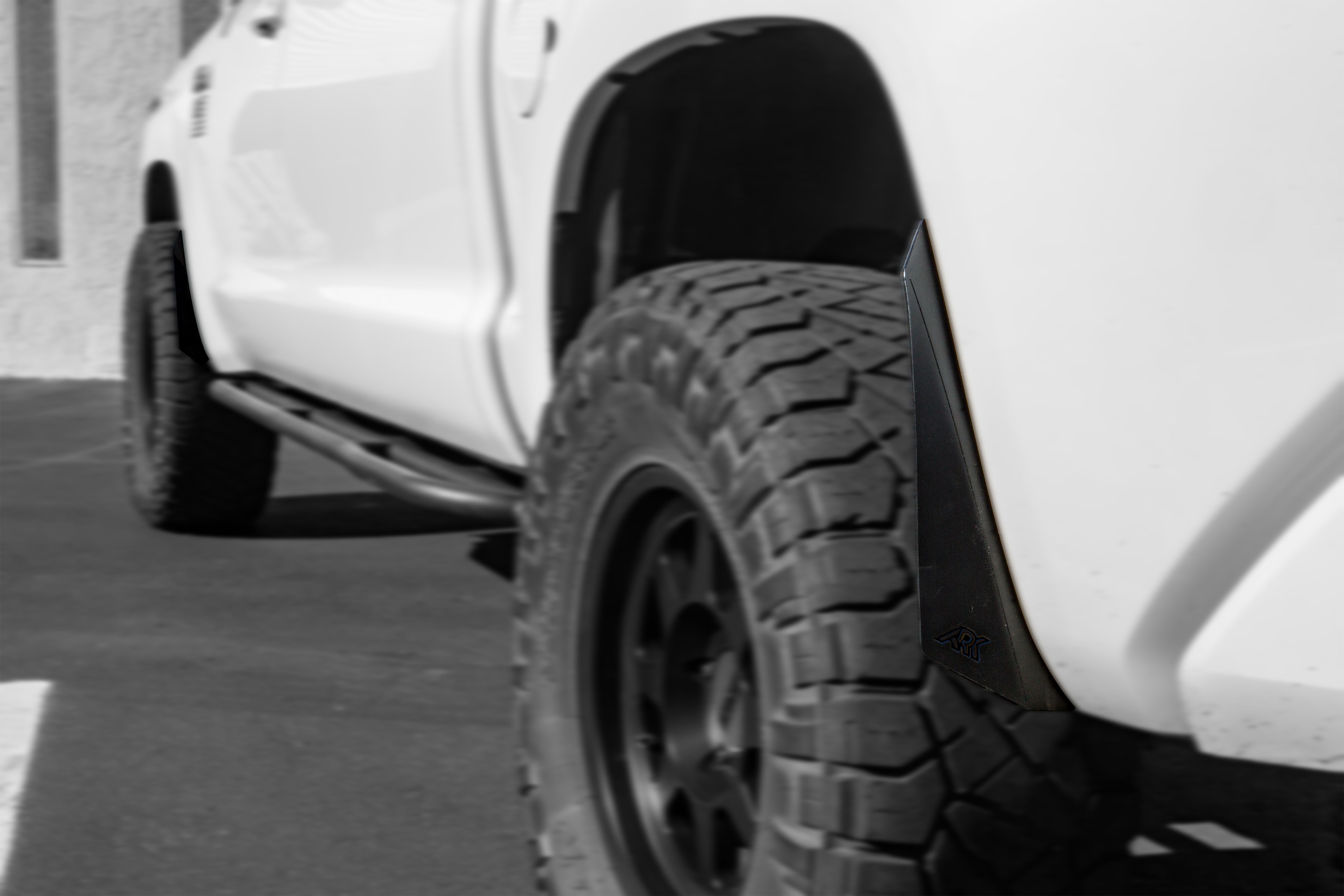 Ark Splash Guard installed on a Toyota Tundra