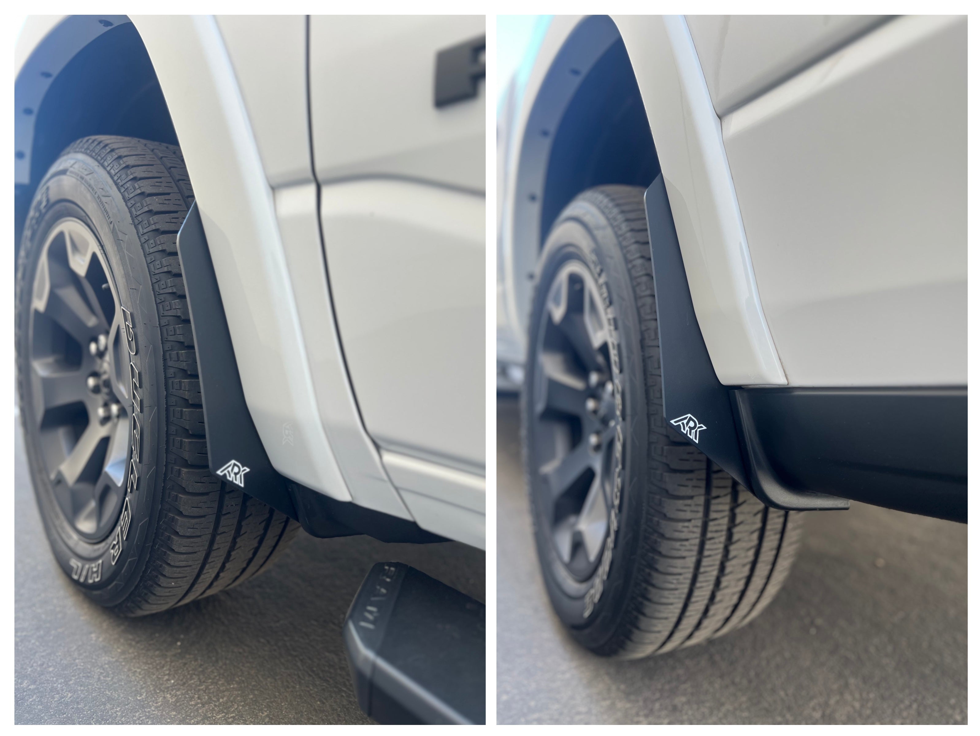 Ark Splash Guards | 2019-2026 Dodge 1500 RAM TriXpoly Micro Flares