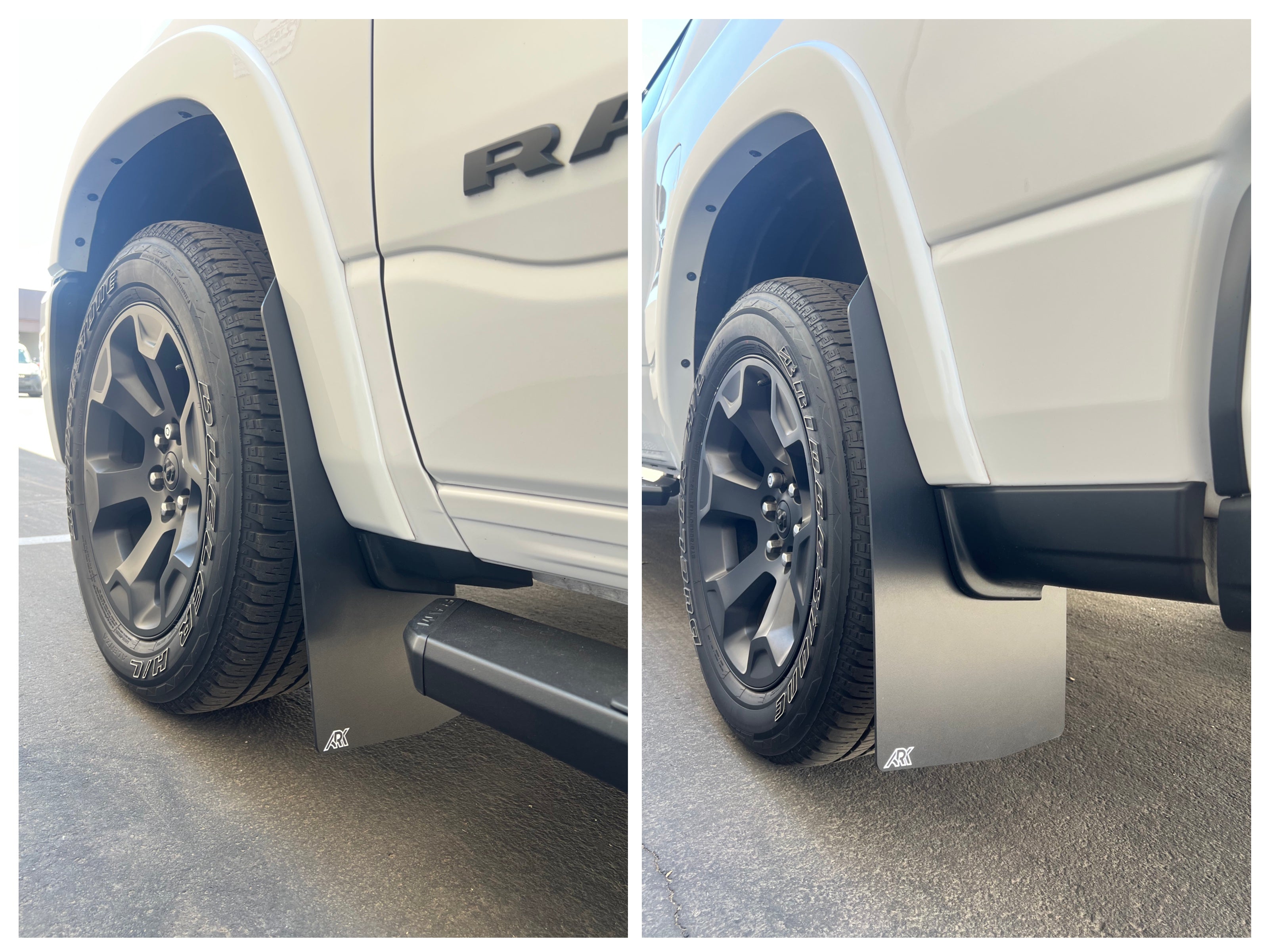 Ark Splash Guards | 2019-2026 Dodge 1500 RAM TriXpoly Mud Flaps