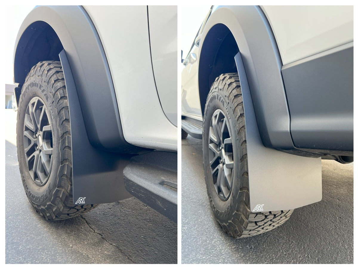 2024+ Ford Ranger Raptor TriXPoly Mud Flaps | Ark Splash Guards | Ark ...