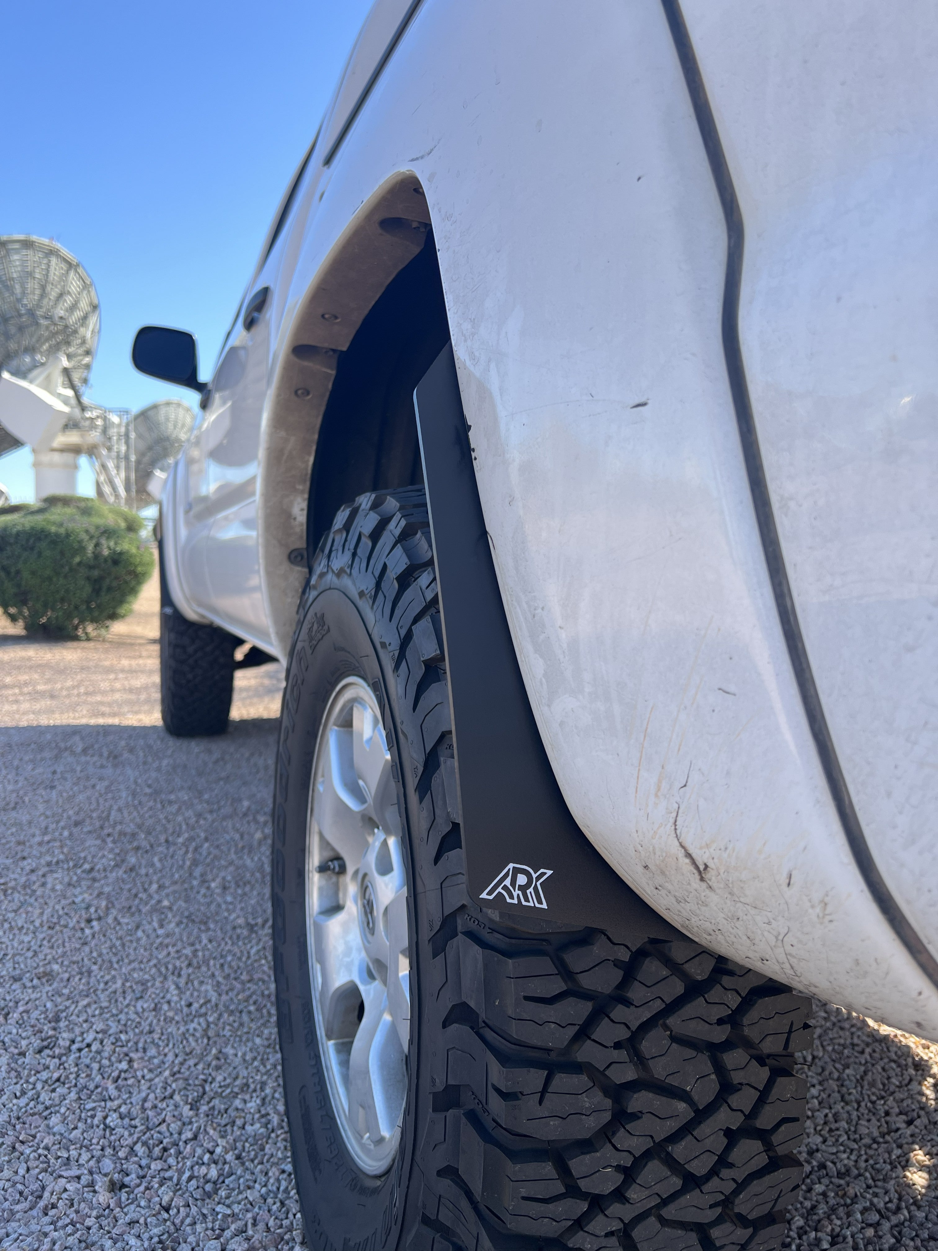 2005-2015 Toyota Tacoma TriXpoly Splash Guards | Ark Splash Guards