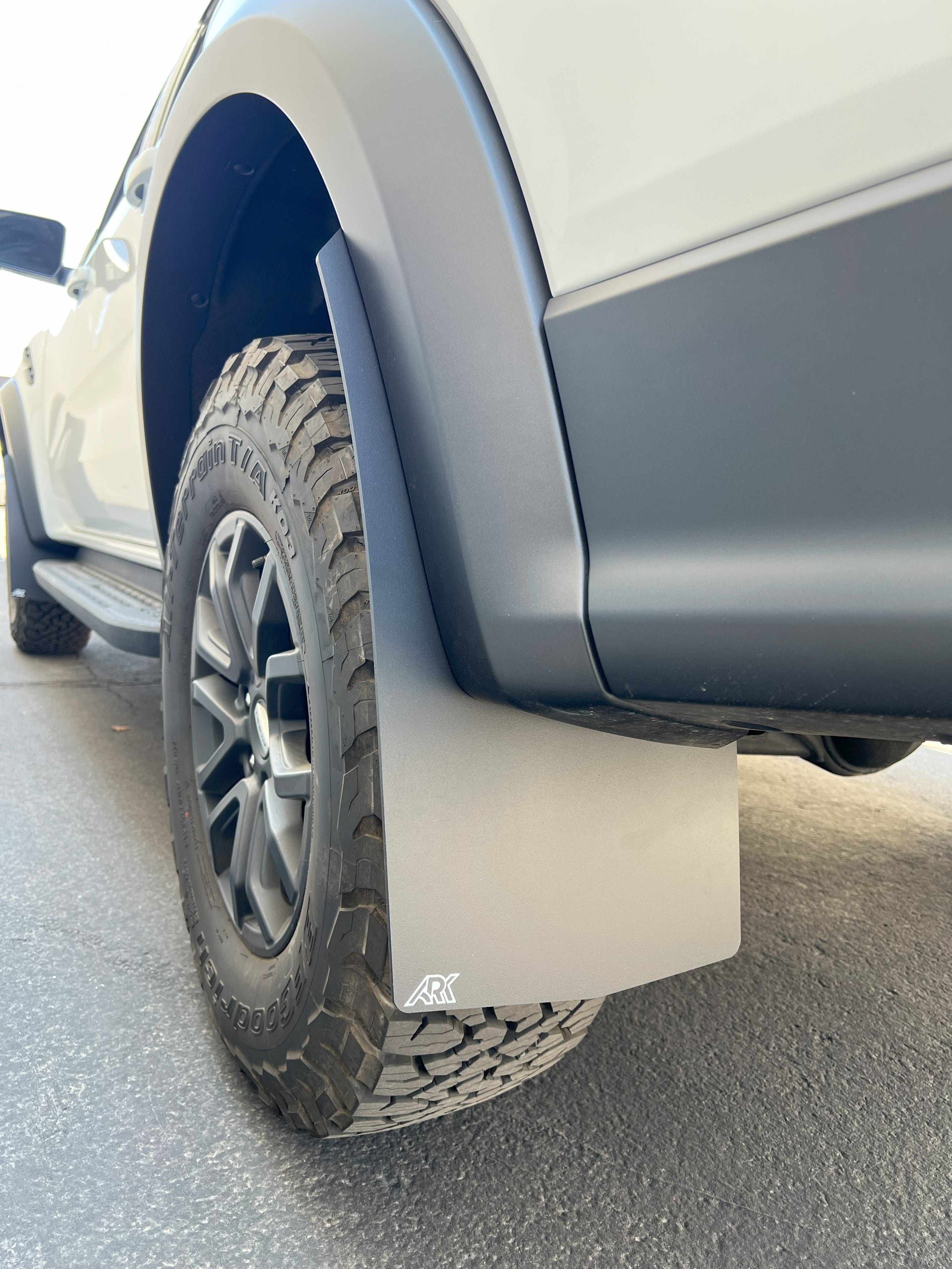 2024+ Ford Ranger Raptor TriXPoly Mud Flaps | Ark Splash Guards