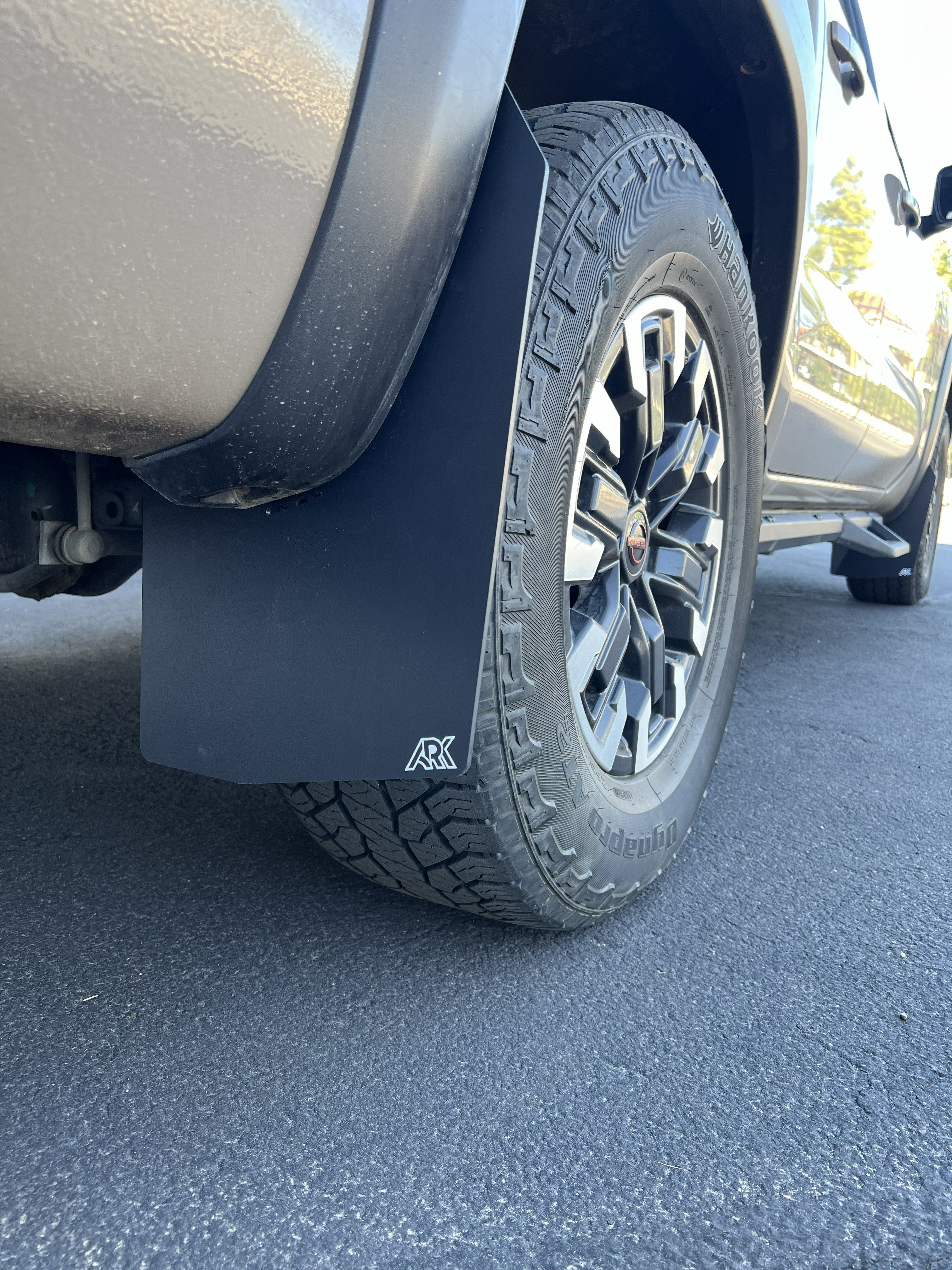 2022-2026 Nissan Frontier Pro4X TriXpoly Mudflaps | Ark Splash